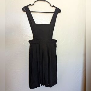 Sunny Girl small black smock dress